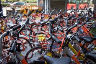 Bike shares in Singapore